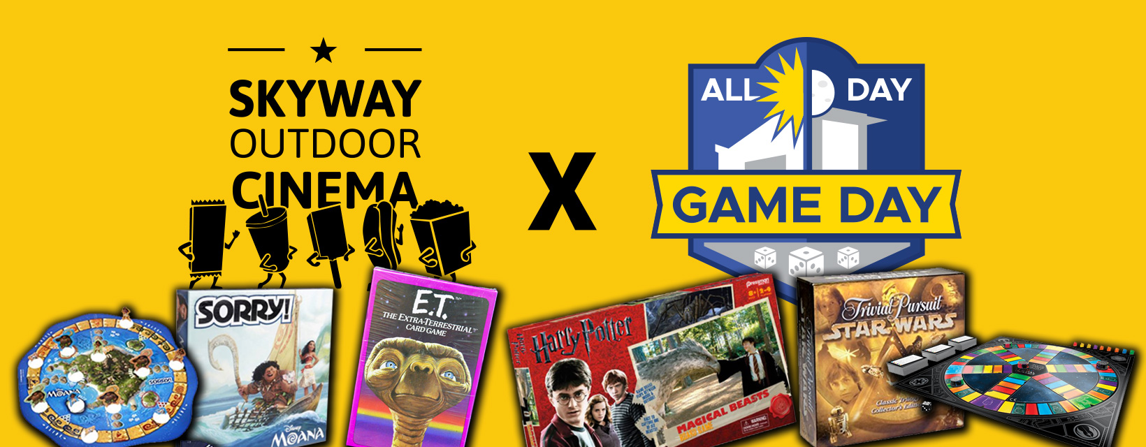 Skyway Library’s All Day Game Day featuring Skyway Outdoor Cinema 2017
