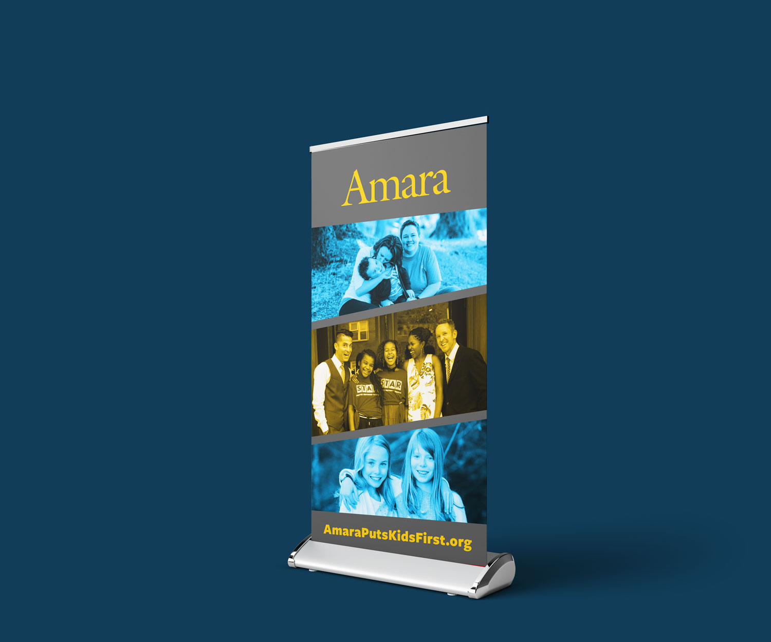 Amara Roll Up Banner - Right Side