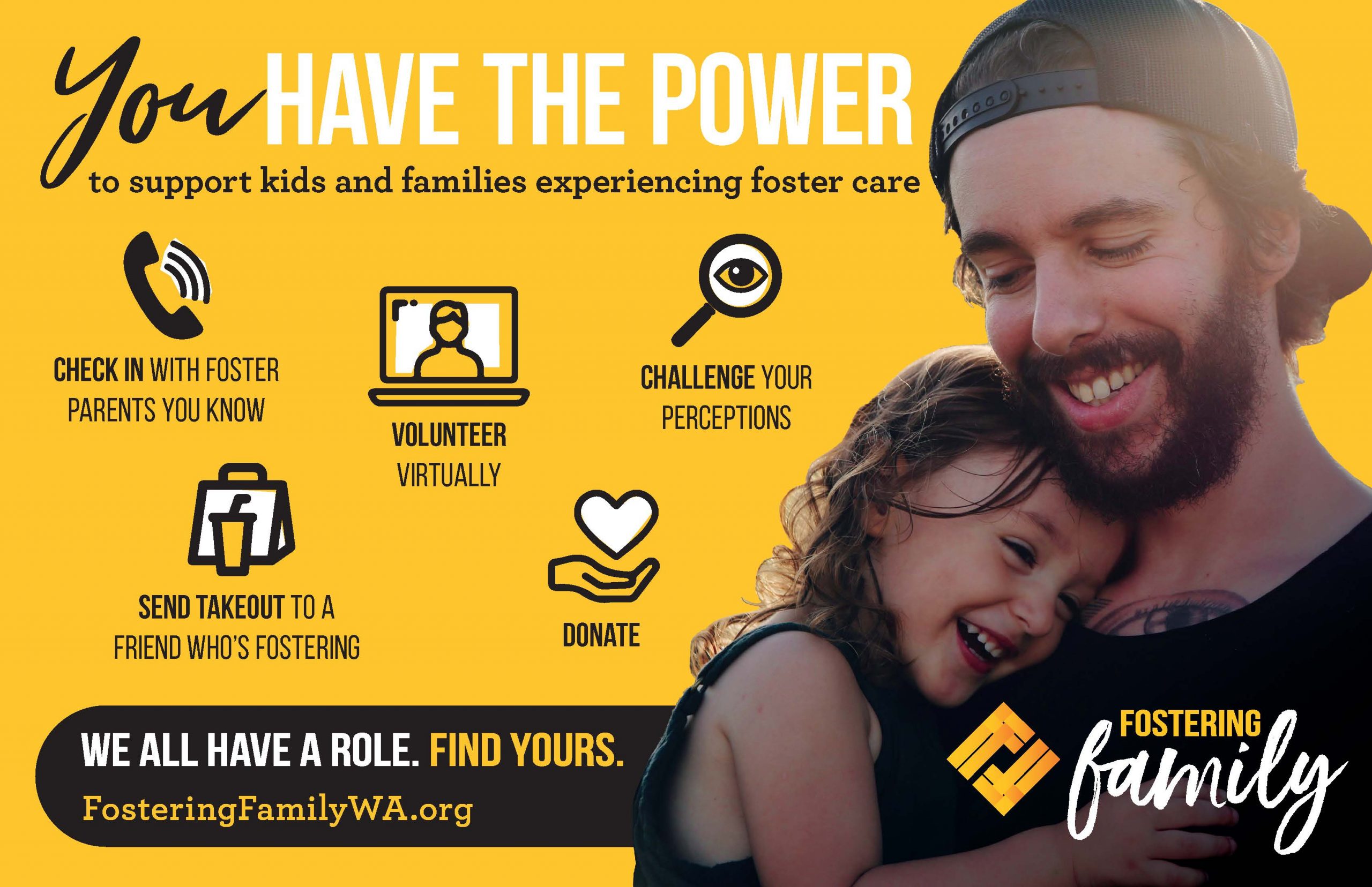 Fostering Family Interior Card Sound Transit in Seattle 2020